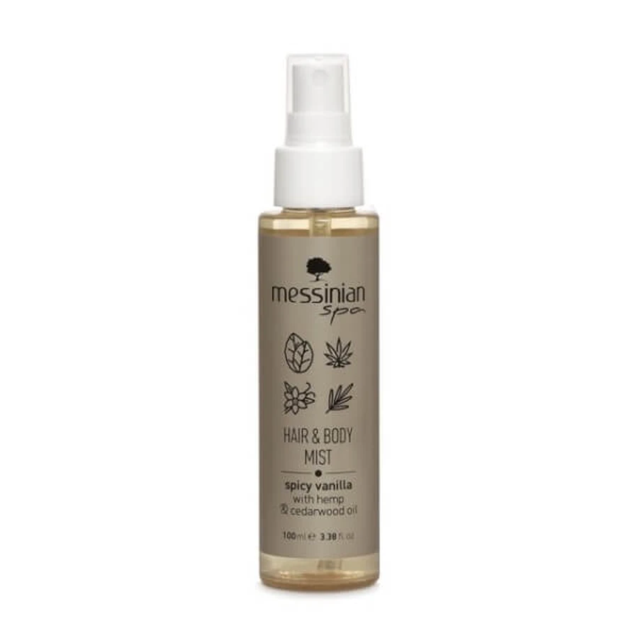 Messinian Spa | Hair & Body Mist Spa Spicy Vanilla | 100ml