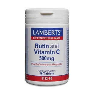 Lamberts | Rutine en vitamine C 500 mg plus Bioflavonoïden | 90 tabbladen