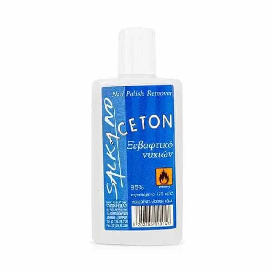 SALKANO Acetone 85% Simple Nail Polish 120ml