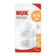 Tétines en silicone NUK First Choice+ No Colic Medium 0-6m 2 pcs.