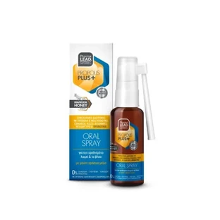PHARMALEAD Propolis Plus Oral Spray Spray do jamy ustnej z propolisem i miodem manuka, probiotykami, jeżówką, bluszczem, wit. C, cynkiem i miętą 30ml (błędny kod kreskowy)