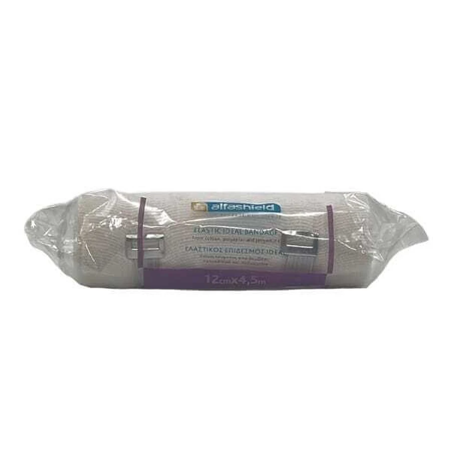 ALFASHIELD Elastische Binden Ideal 12cm x 4,5m 1 Stk.