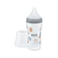NUK Plastic fles 260ml 3+m Perfect Match Silicone. Temperatuurregeling M Twig Nuk