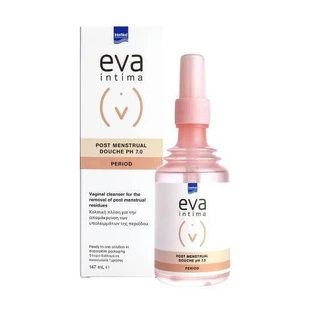 INTERMED Eva Intima Lavado Vaginal para la eliminación de residuos de hemorroides pH 7.0 147ml