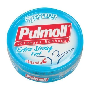 PULMOLL Extra Strong Fort Bomboane pentru tuse fără zahăr 50gr