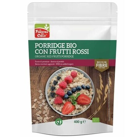 Porridge cu fructe rosii, 400 gr, La Finestra Sul Cielo