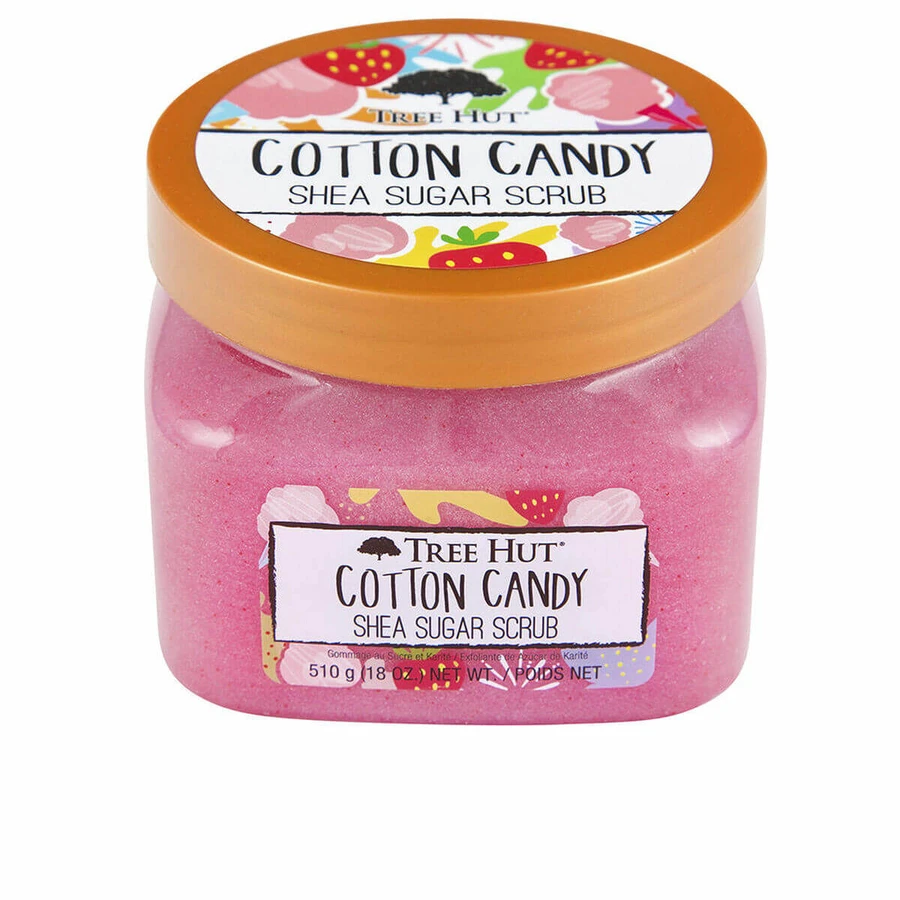 Tree Hut Karité Ducha Exfoliante Corporal Algodón de azúcar 510gr