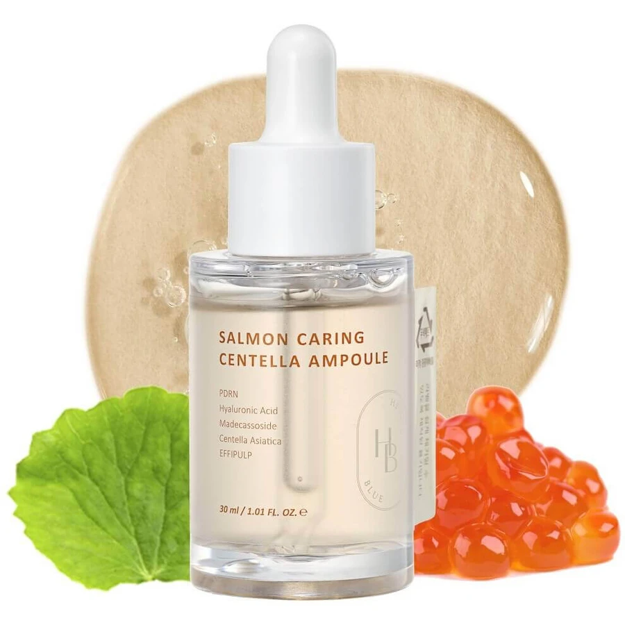 HEVEBLUE - Salmon Caring Centella Ampoule, 30ml