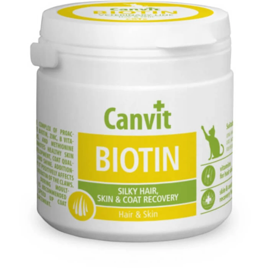 Suplement dla kotów Canvit Biotyna 100 gr: ceny i cechy
