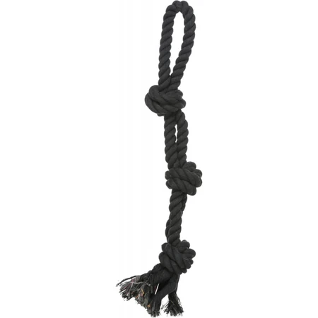 TRIXIE, toy rope handle with knotted knot dogs, 60cm, multicolor