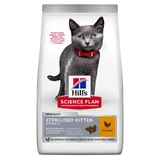 HILL'S Science Plan Kitten Sterilized, Chicken, dry food for sterilized junior cats, 3kg