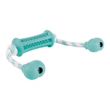Trixie Dentafun, Hundespielzeug mit Schnur, Naturkautschuk, minzartig, 37 x 9cm, multicolor