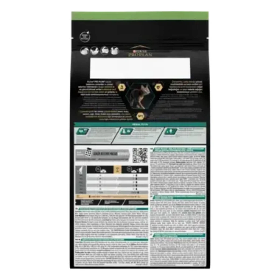 PURINA Pro Plan Renal Plus Sterilisiert, Lachs, Trockenfutter für sterilisierte Katzen, 400g