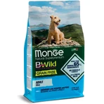 MONGE BWild Adult Mini, XS-S, Sardellen und Kartoffeln, Trockenfutter, getreidefrei, 2,5kg