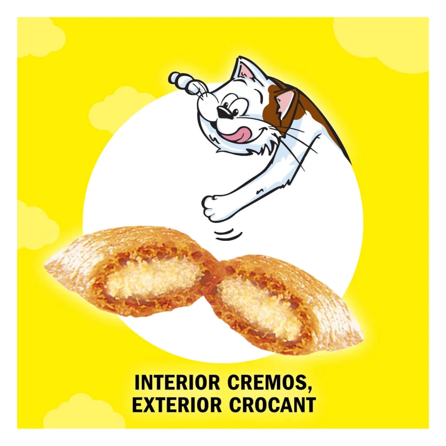 DREAMIES, Somon și Brânză, punguță recompense pisici, 60g