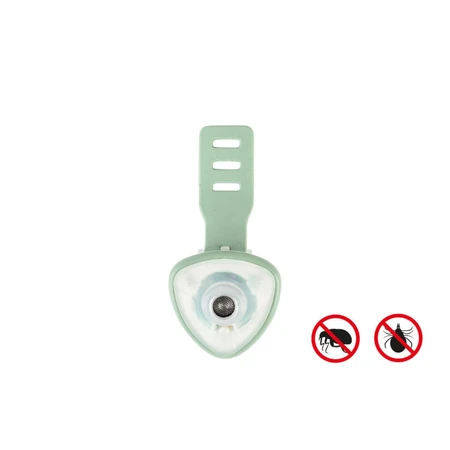 MAX & MOLLY MAX & MOLLY Soundshield Ultrasonic Technology Ticks & Fleas, dog repellent, XS-XL, ultrasonic repellent, green, 1 pc