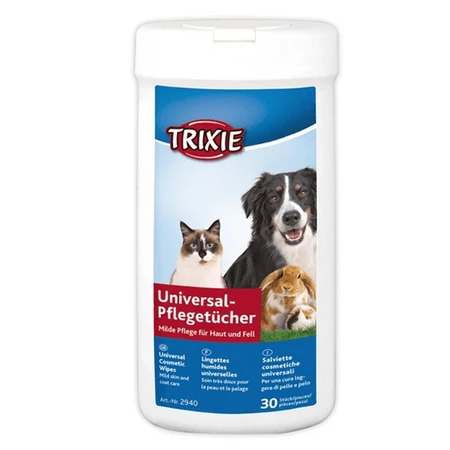 Trixie Wet Wipes, Anti-inflammatory with Aloe Vera, 30 pieces