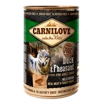 CARNILOVE, Ente und Fasan, getreidefreies Nassfutter für Hunde in Dosen, (in Aspik), 400g