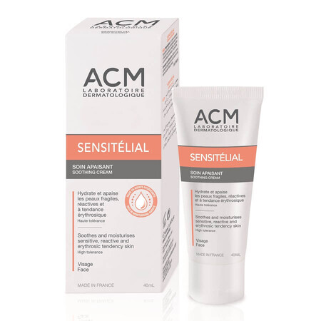 Cremă calmantă Sensitelial, 40 ml, Acm