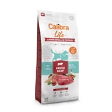 CALIBRA Life Junior Small & Medium Fresh Beef, XS-S, Carne de vacuno, alimento seco monoproteico para perros junior, 2,5kg