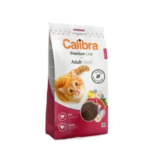 CALIBRA Premium Line, Beef, croquettes pour chats, 2kg