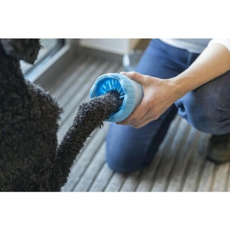 TRIXIE, M-L, dog paw washing device, silicone