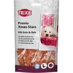 TRIXIE Christmas Premio Stars, XS-XL, Ente und Reis, Hundeleckerli, 100g