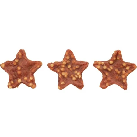 TRIXIE Christmas Premio Stars, XS-XL, Ente und Reis, Hundeleckerli, 100g