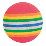 Trixie, rainbow ball toy, cats, foam, multicolor, 4 cm, 4 pcs