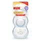Chupete de silicona Star Blue, 2 piezas, 0-2 meses, Nuk