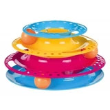 Trixie, tower circuit, toy, cats, plastic, multicolor, 25 x 13cm