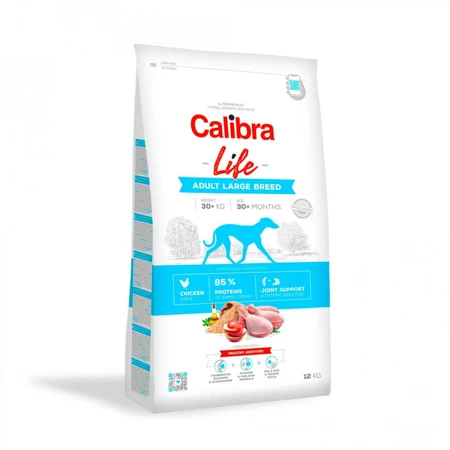 CALIBRA Life Adulto Razas Grandes, L-XL, Pollo, pienso perros, 2.5kg