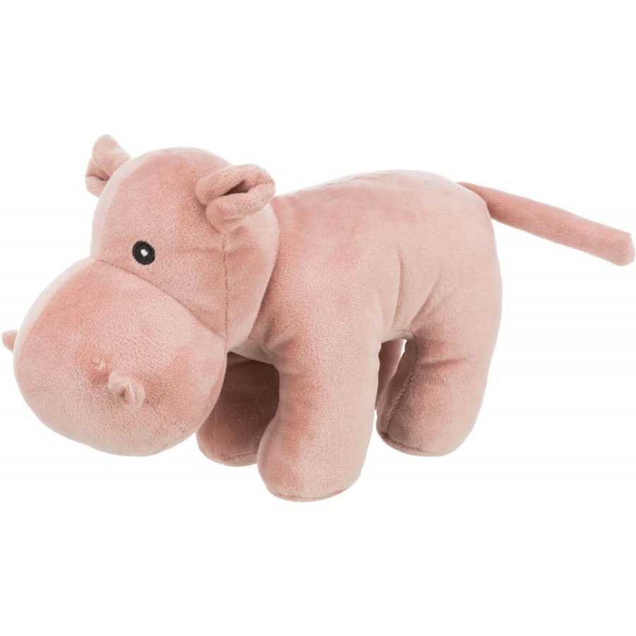 Trixie, toy hippopotamus dogs, with sound, plush, 25cm, multicolor