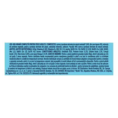 PURINA Felix Fantastic, Kaninchen, Sachet Nassfutter für Katzen, (in Aspik), 85g