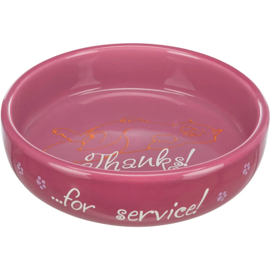 TRIXIE Dzięki, miska dla kota, okrągła, ceramiczna, różne kolory, 0.3l, ⌀15cm: ceny i cechy