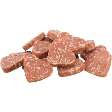 TRIXIE Premio Hearts, Duck and Cod, cereal-free reward bag for cats, 50g