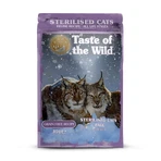 TASTE OF THE WILD Sterilized, Kip, zakje graanvrij natvoer voor gesteriliseerde katten, (pate), 85g