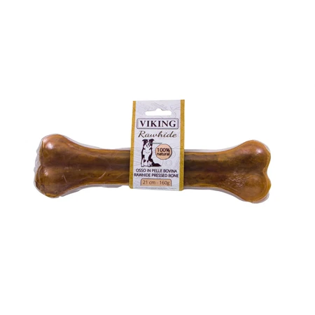 LEOPET Viking Bone Ternera, L, Vacuno, bolsa de recompensa sin cereales, perros, 280g