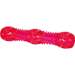 TRIXIE, bastone giocattolo per cani, con suono, gomma termoplastica, 28 cm, multicolore