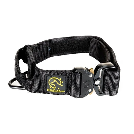 EURO JOE Tactical TC2+, obroża dla psa, uchwyt kontrolny, nylon, czarna, klamra Cobra, XL(25-53 x 3.8cm): ceny i cechy