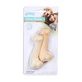 PAWISE Bot, kauwspeeltje voor honden, Kip, M-L, kunststof, bijtend, beige, 10cm