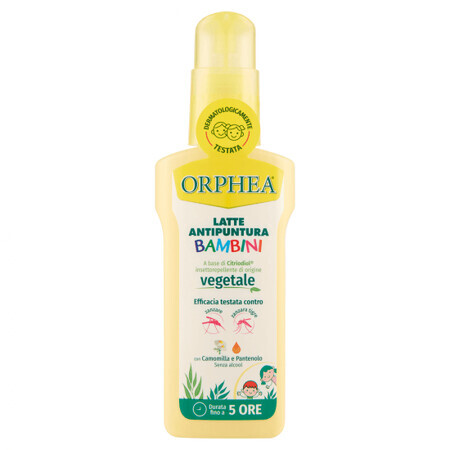 Lotiune naturala pentru copii anti-intepaturilor de insecte, 100 ml, Orphea