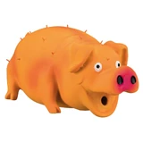 Trixie, Spielzeugschwein mit Spikes Hunde, mit Original-Sound, Latex, 21cm, multicolor