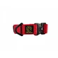EURO JOE Tactical, dog collar, adjustable, nylon, red, Cobra buckle, S(30-37 x 3.8cm)