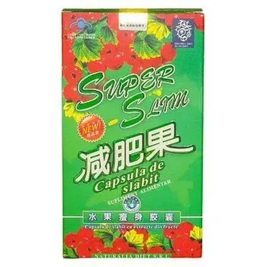 Super Slim, 30 capsules voor gewichtsbeheersing, Naturalia Diet