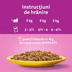 WHISKAS Selections Poultry, Chicken and Turkey, sachet wet cat food, (in sauce), multipack, 85g x 4
