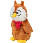 Gufo di Natale TRIXIE, peluche cani XS-XL, con suono, peluche, peluche, marrone, 33 cm