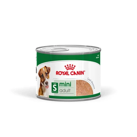 ROYAL CANIN Mini Adult Nassfutter für Hunde (Pastete), 195g