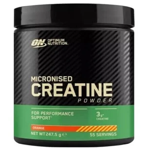 Creatinemonohydraat gemicroniseerd sinaasappelsmaak, 247,5g, Optimum Nutrition