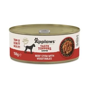 Toppers nourriture humide pour chiens avec du bœuf et des légumes, 156 g, Applaws